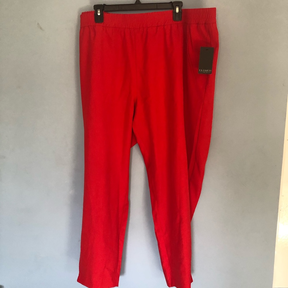 Crepe Zipper Jogger
